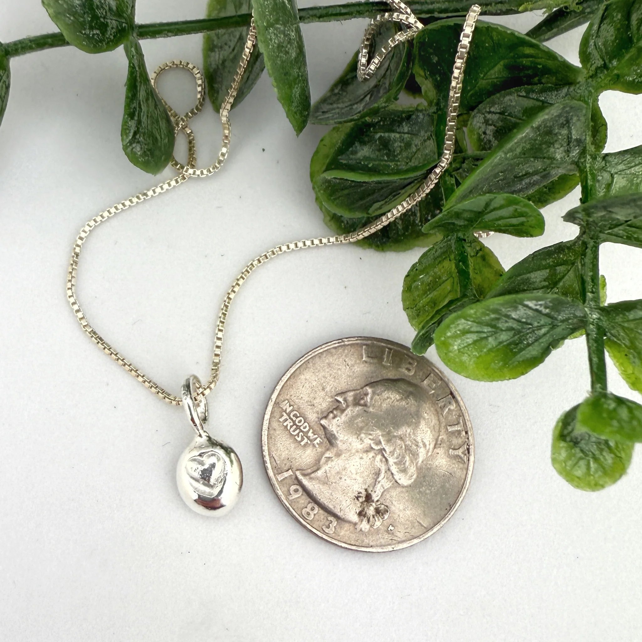 Heart Nugget Necklace - Image 2