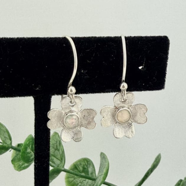 Opal Blossom Earrings